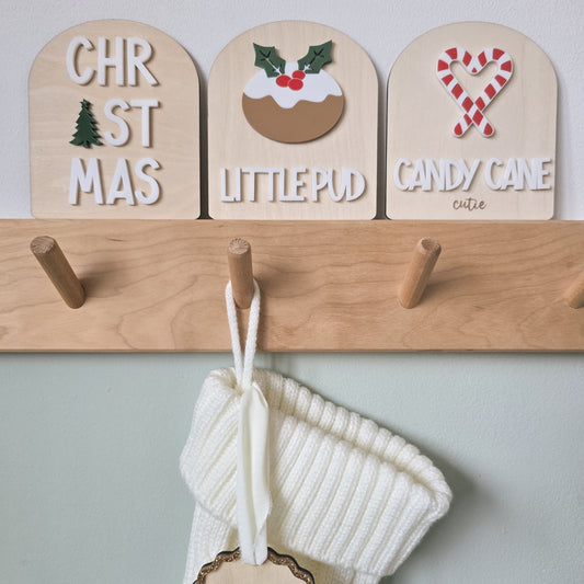 Little Pud Christmas shelf sitter decoration