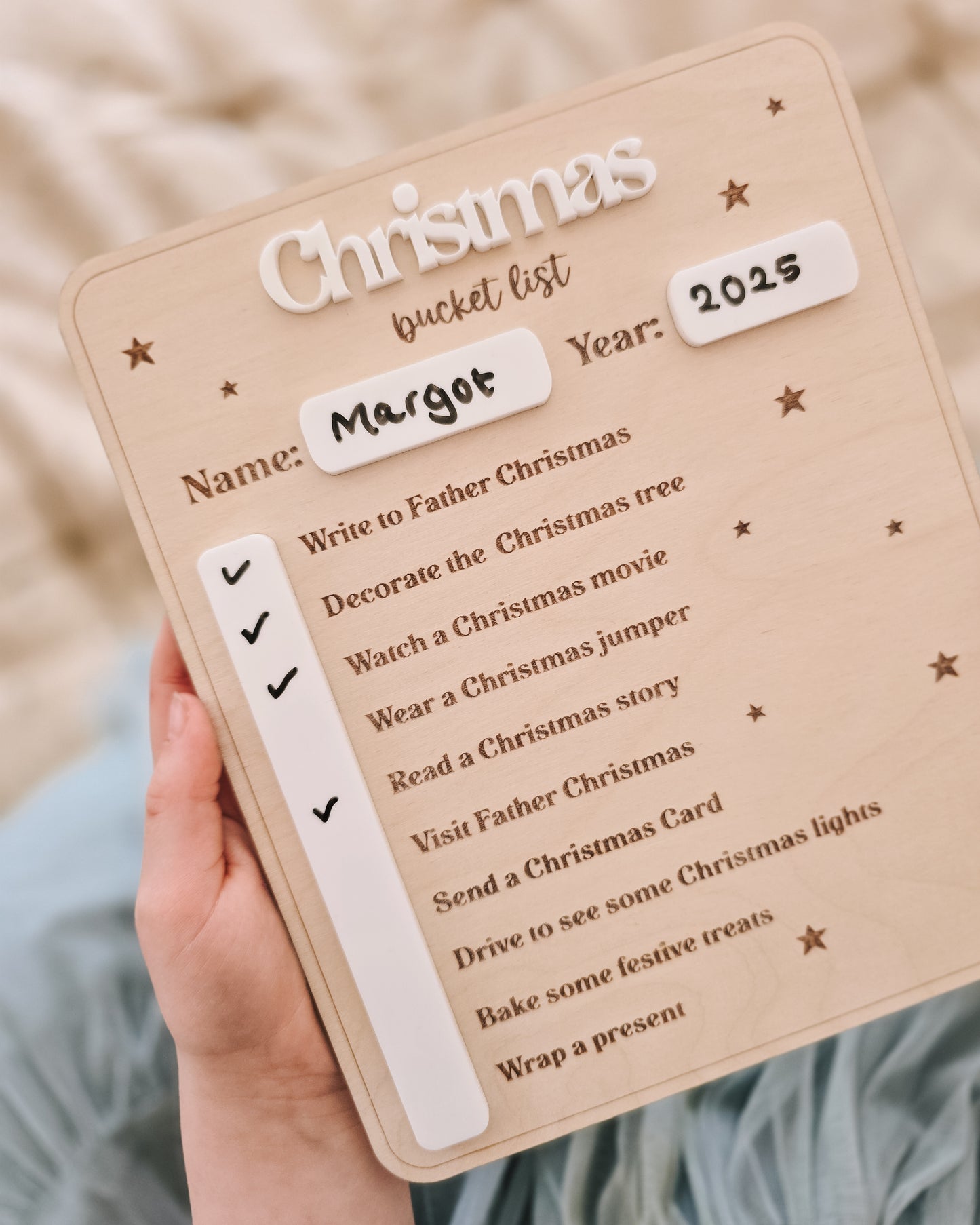 Christmas bucket list