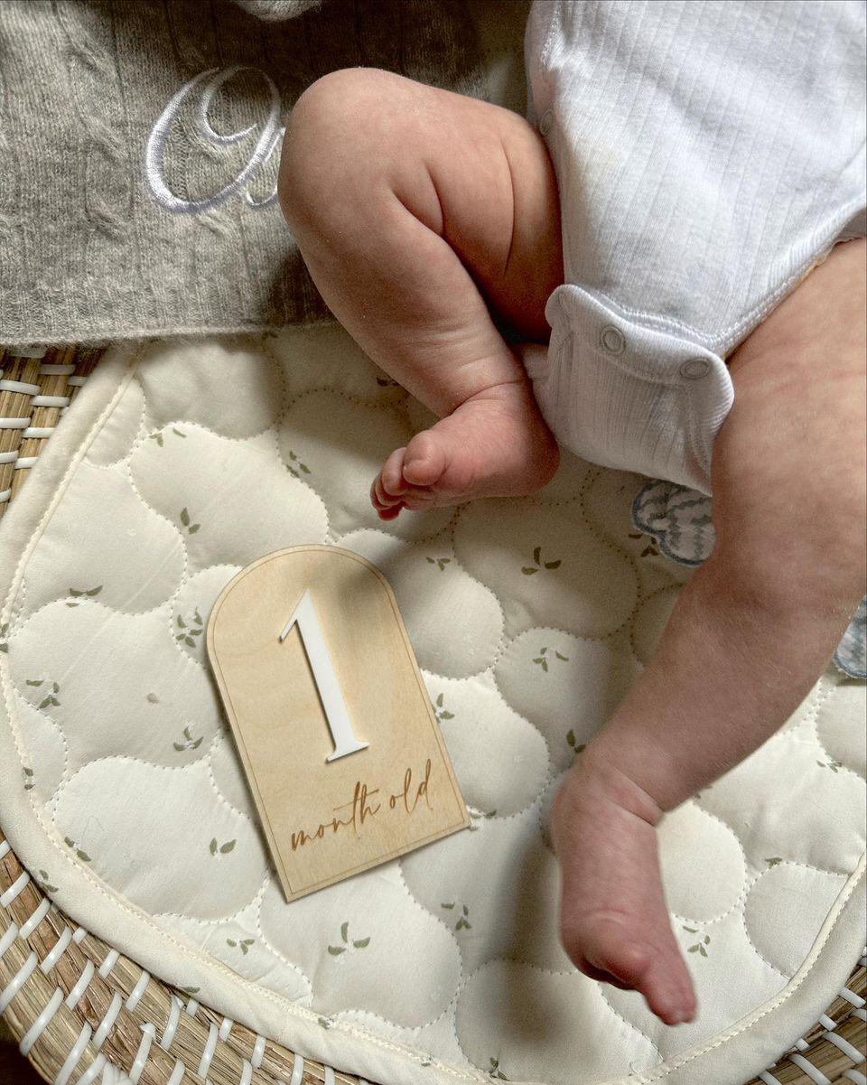 Baby milestone discs