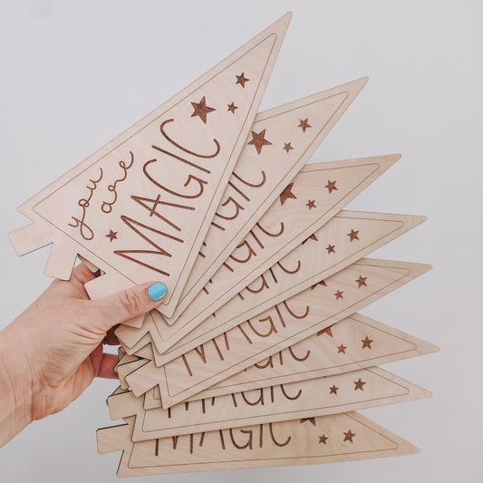 You are magic pennant flag