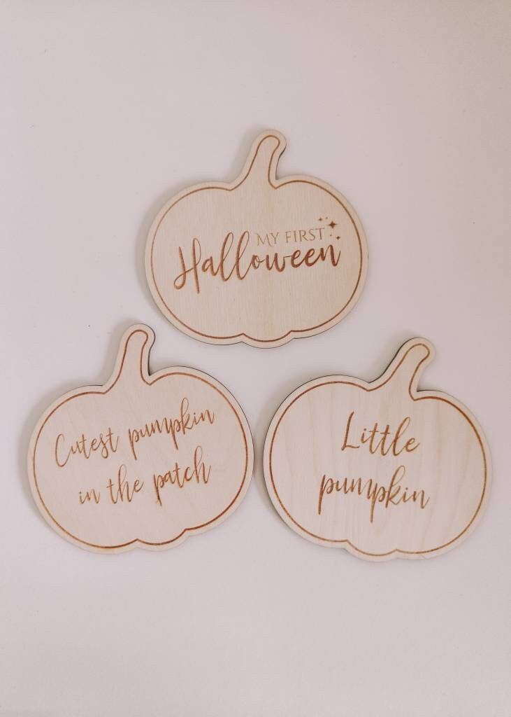 Pumpkin plaques
