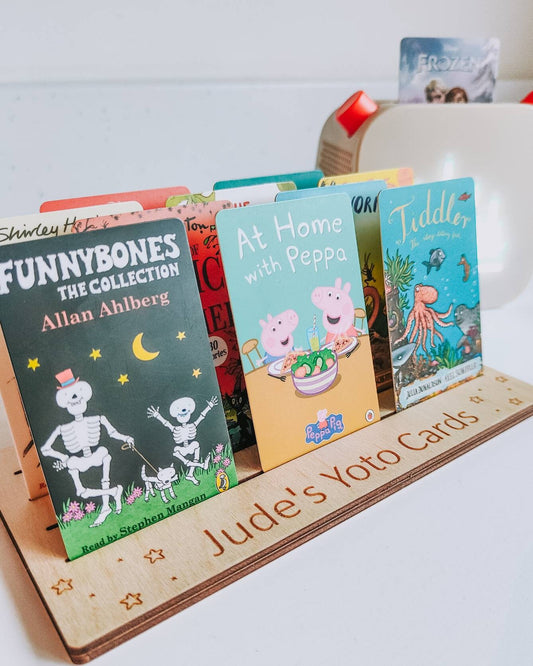 Yoto card holder stand