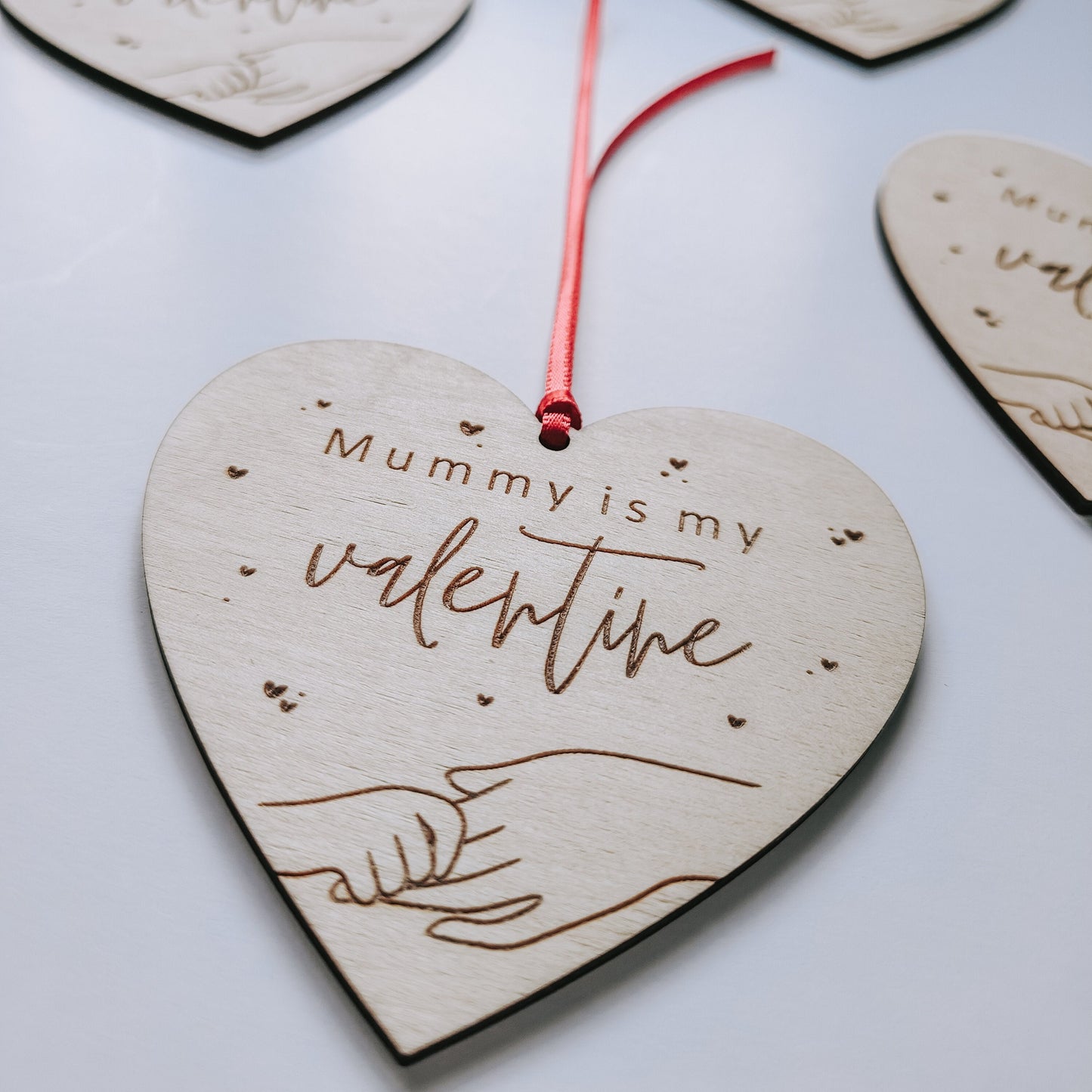 Mummy is my valentine decoration