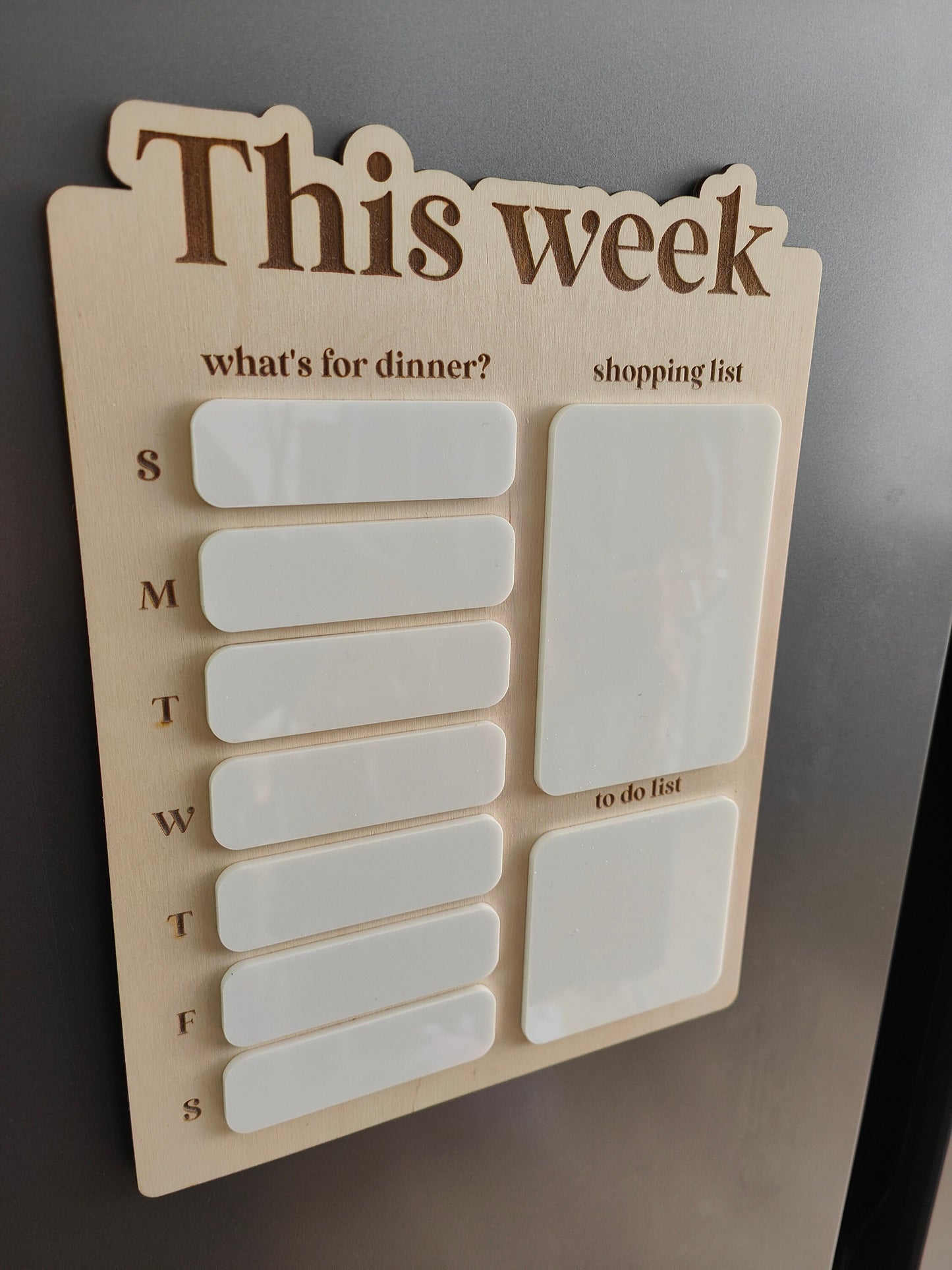 Weekly meal planner