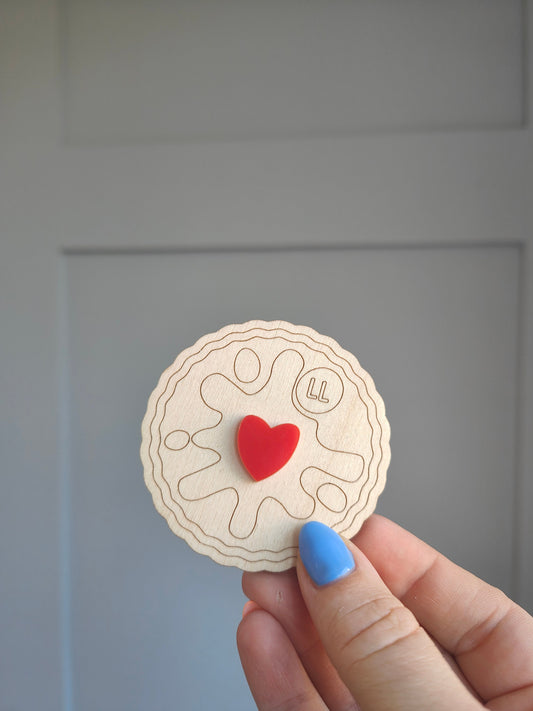 Biscuit magnet teacher gift
