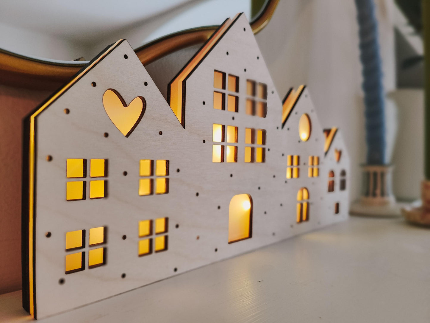 Light up houses, Christmas decoration