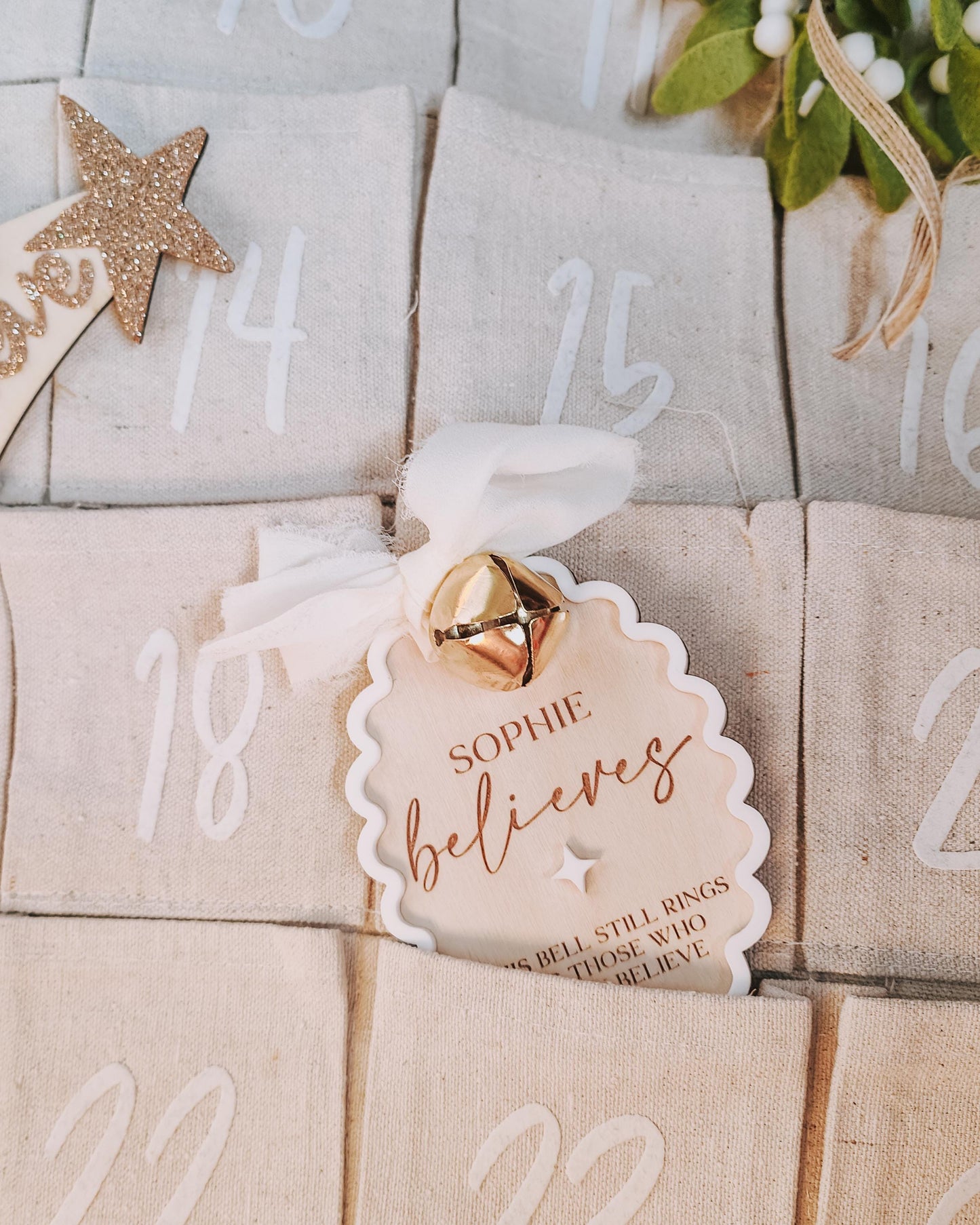 Personalised Believe Bell