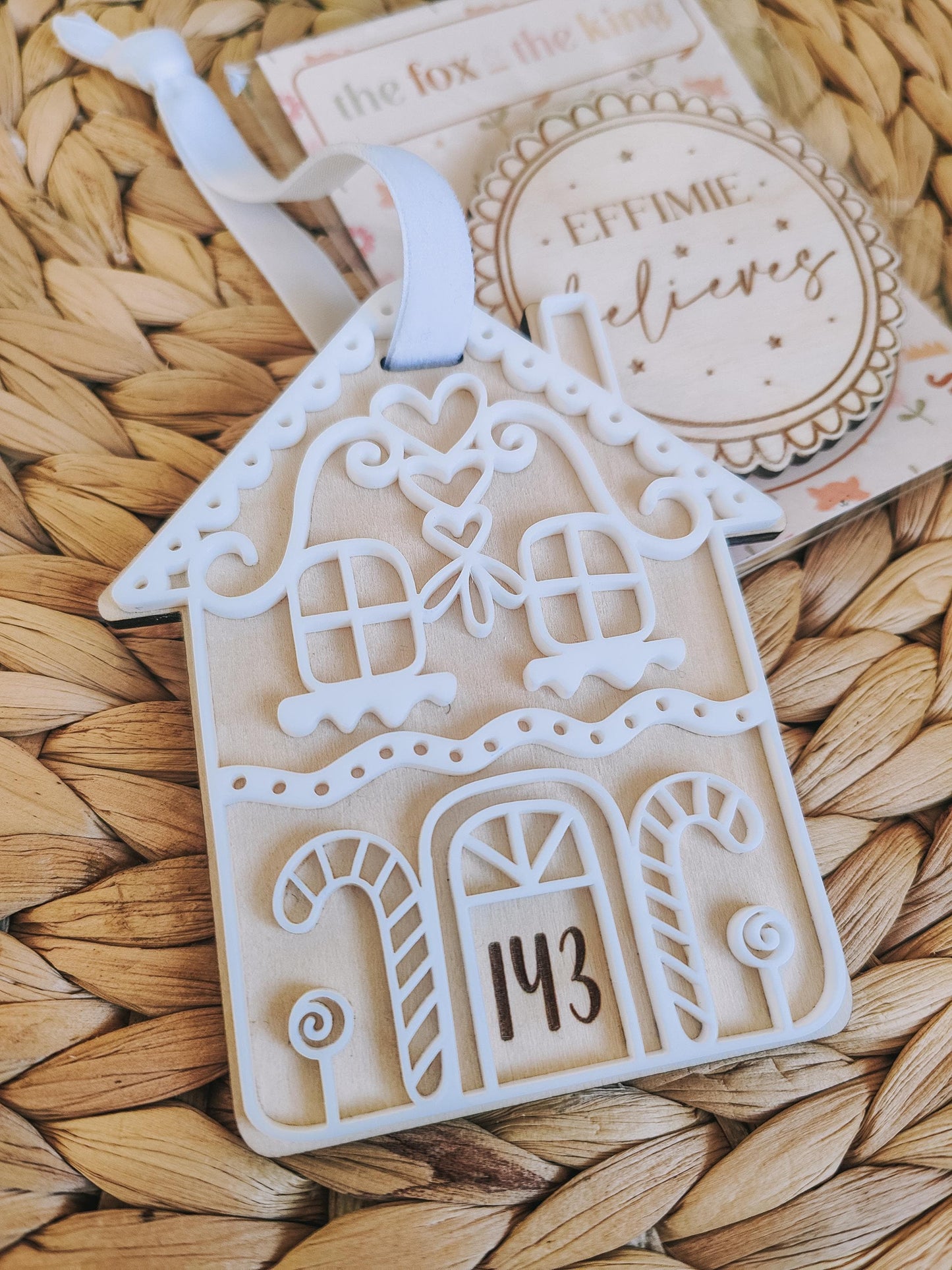 Gingerbread house Christmas decoration