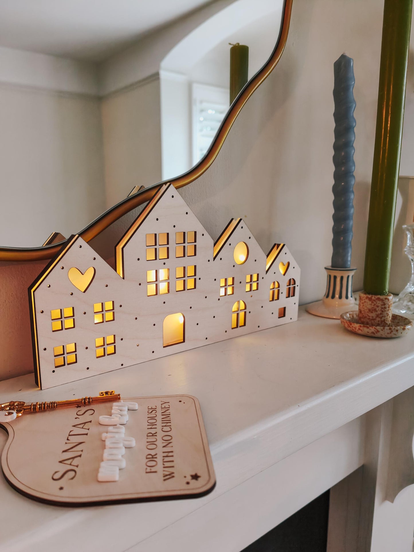 Light up houses, Christmas decoration