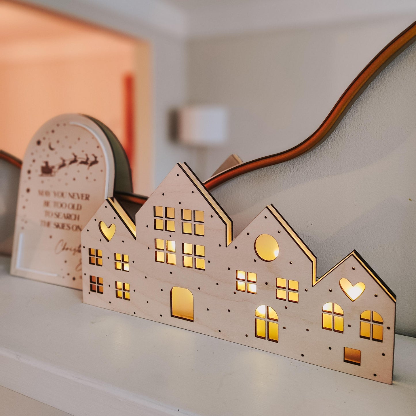 Light up houses, Christmas decoration