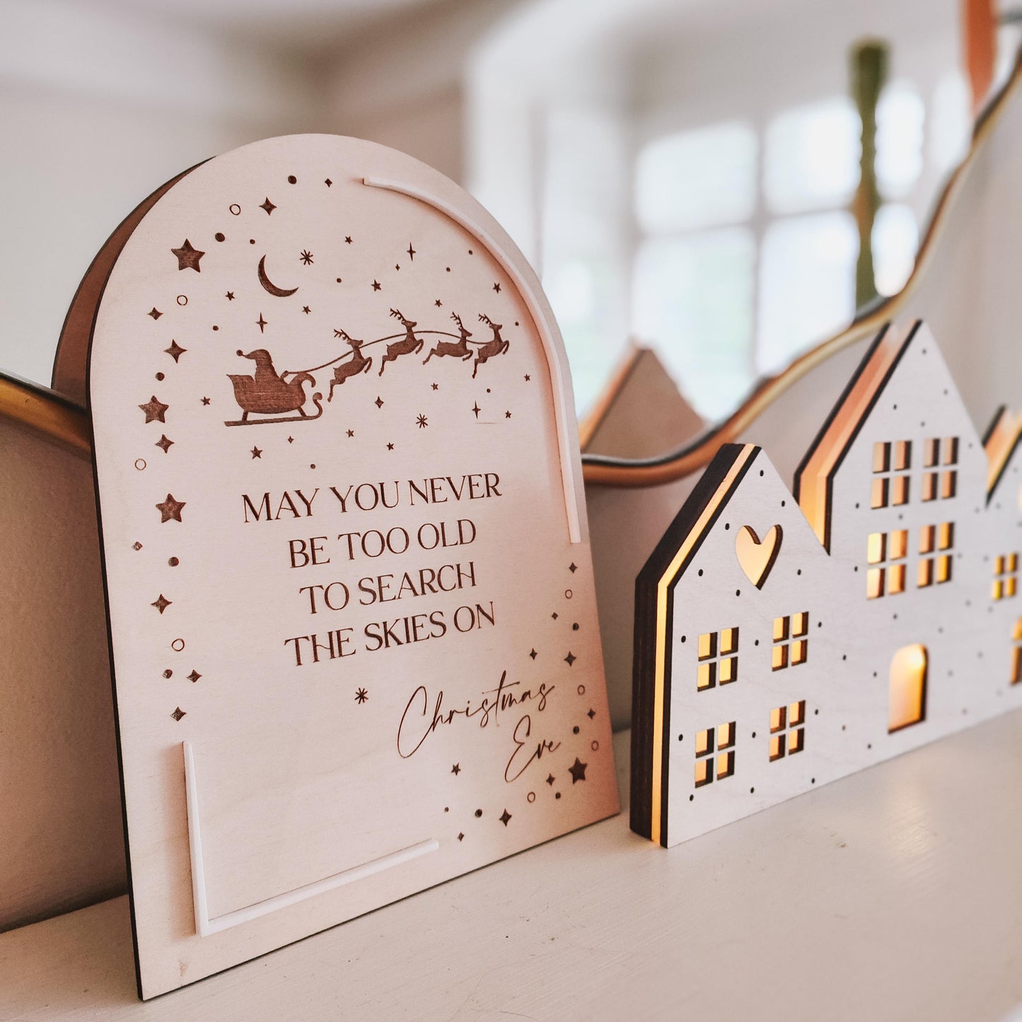 Light up houses, Christmas decoration