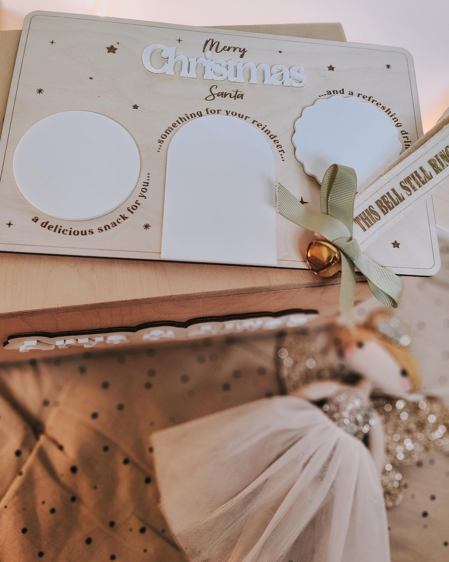 Personalised Christmas Eve board