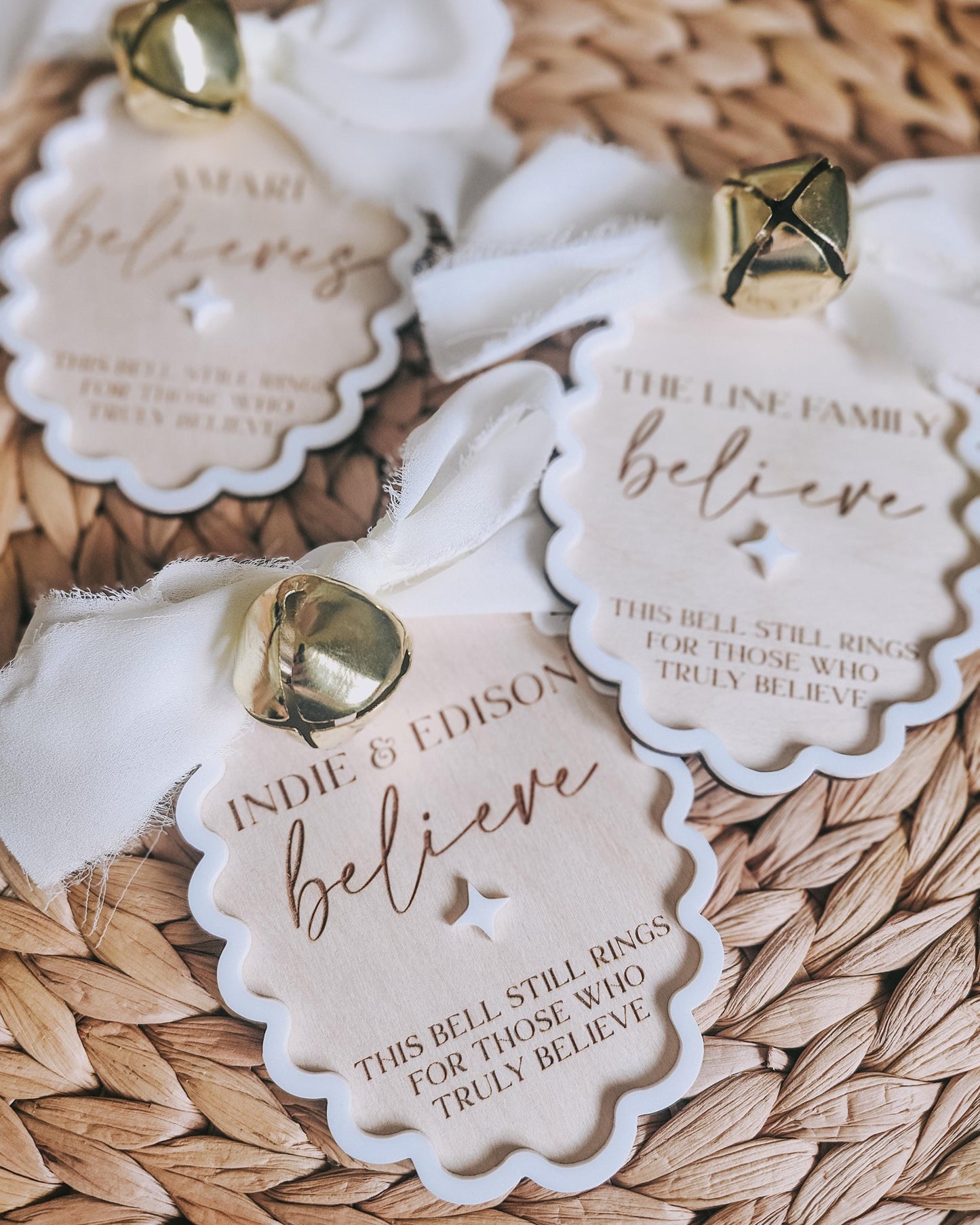 Personalised Believe Bell