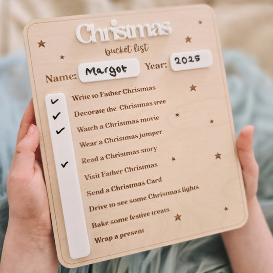 Christmas bucket list