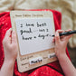 Christmas wishes letter