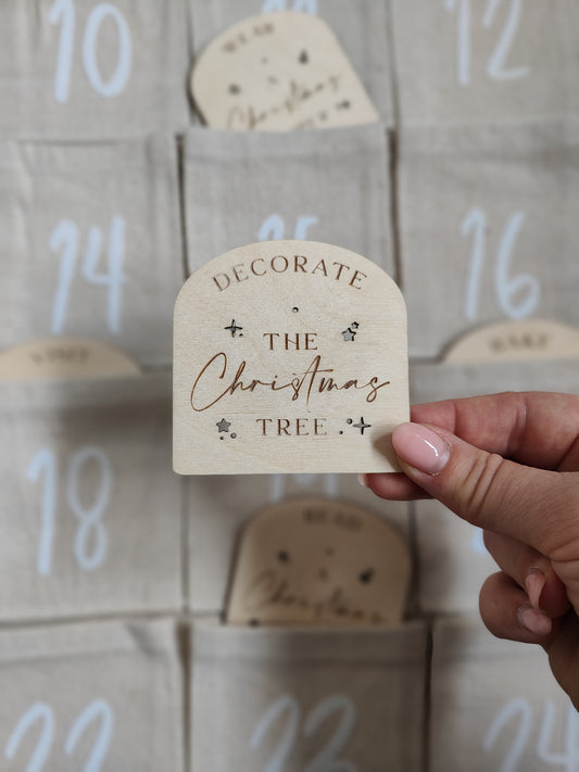 Advent activity cards
