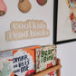 Cool kids read books sign