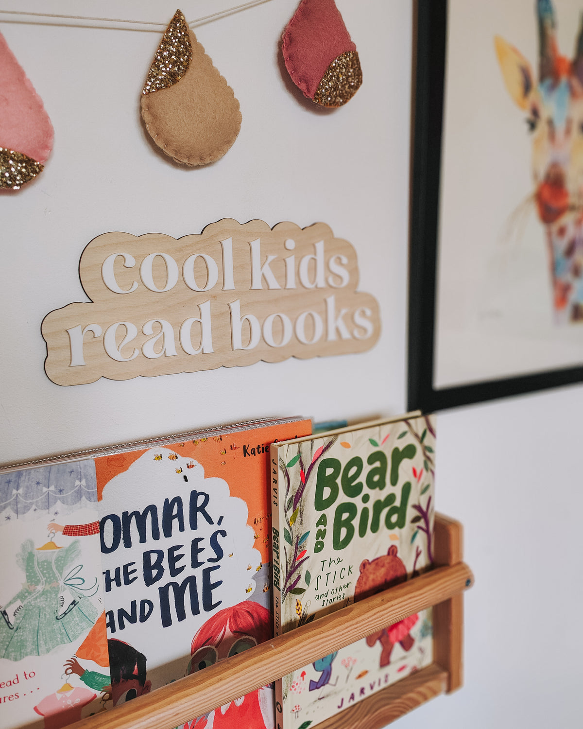Easy Books Sign Cool kids read books sign – The Fox and the King