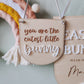 Cutest bunny mini hanging banner