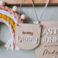 Hunny bunny mini hanging banner