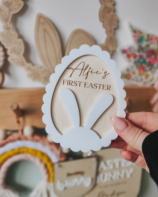 My first Easter scallop egg