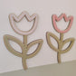 Tulip flower wall decor