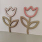 Tulip flower wall decor