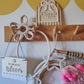 Live life in full bloom mini hanging banner