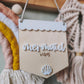 Mermaid vibes mini hanging banner