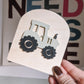 Tractor shelf sitter decoration