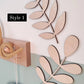 Wooden leaves