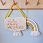 Be the sunshine wooden hanging
