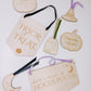 Halloween trick or treat wooden hanging pennant flag