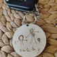 Child's drawing keyring