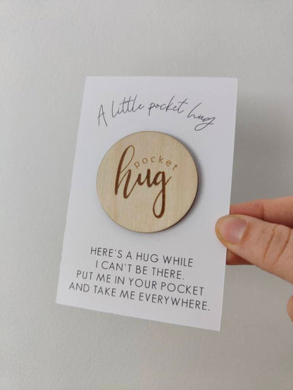 Pocket hug button