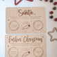 Personalised Christmas Eve board
