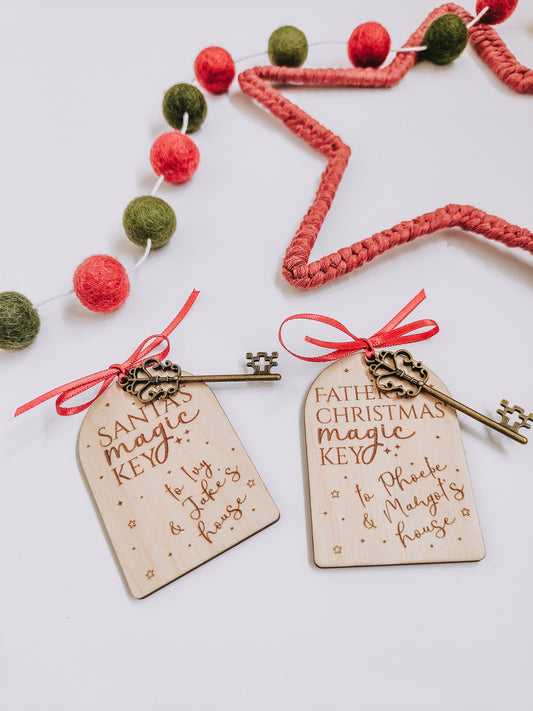 Personalised Santa's magic key