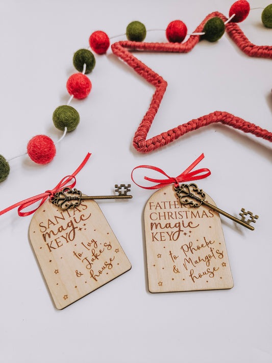 Personalised Santa's magic key