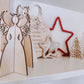 Rattan interlocking Christmas tree