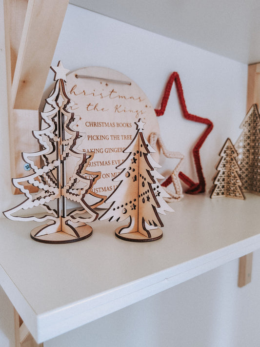 Interlocking Christmas trees