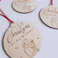 First Christmas as a mummy bauble