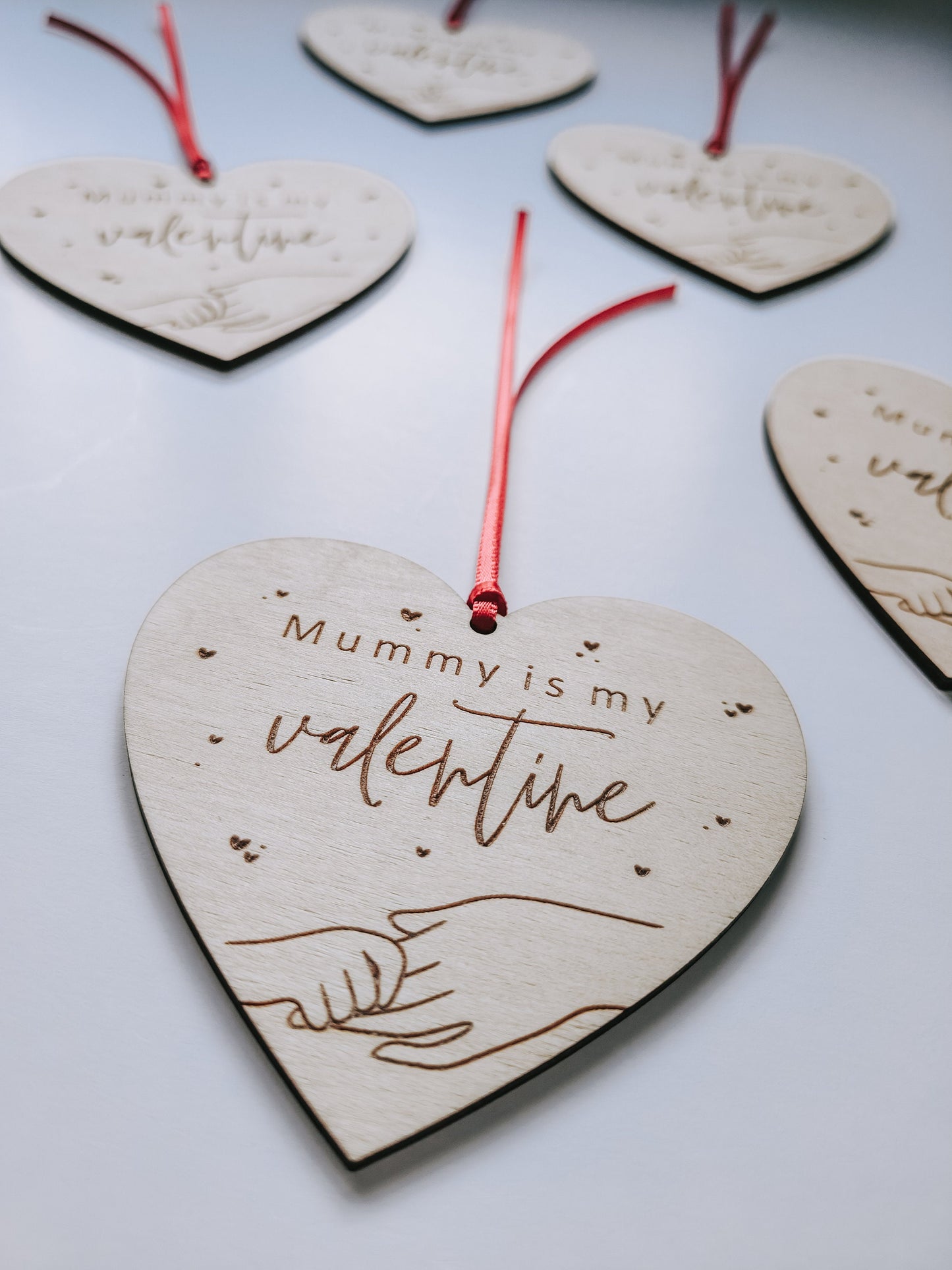 Mummy is my valentine decoration