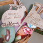 Easter wooden flag