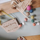 Easter wooden flag