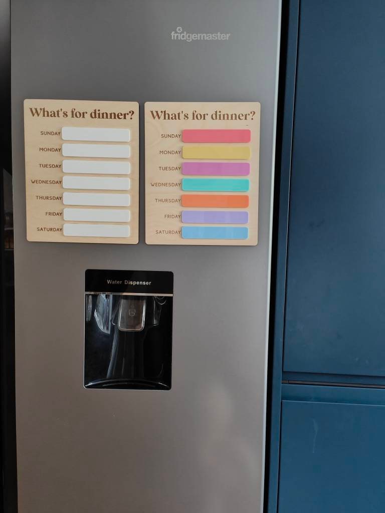 Weekly meal planner