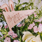 Easter wooden flag