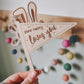 Easter wooden flag