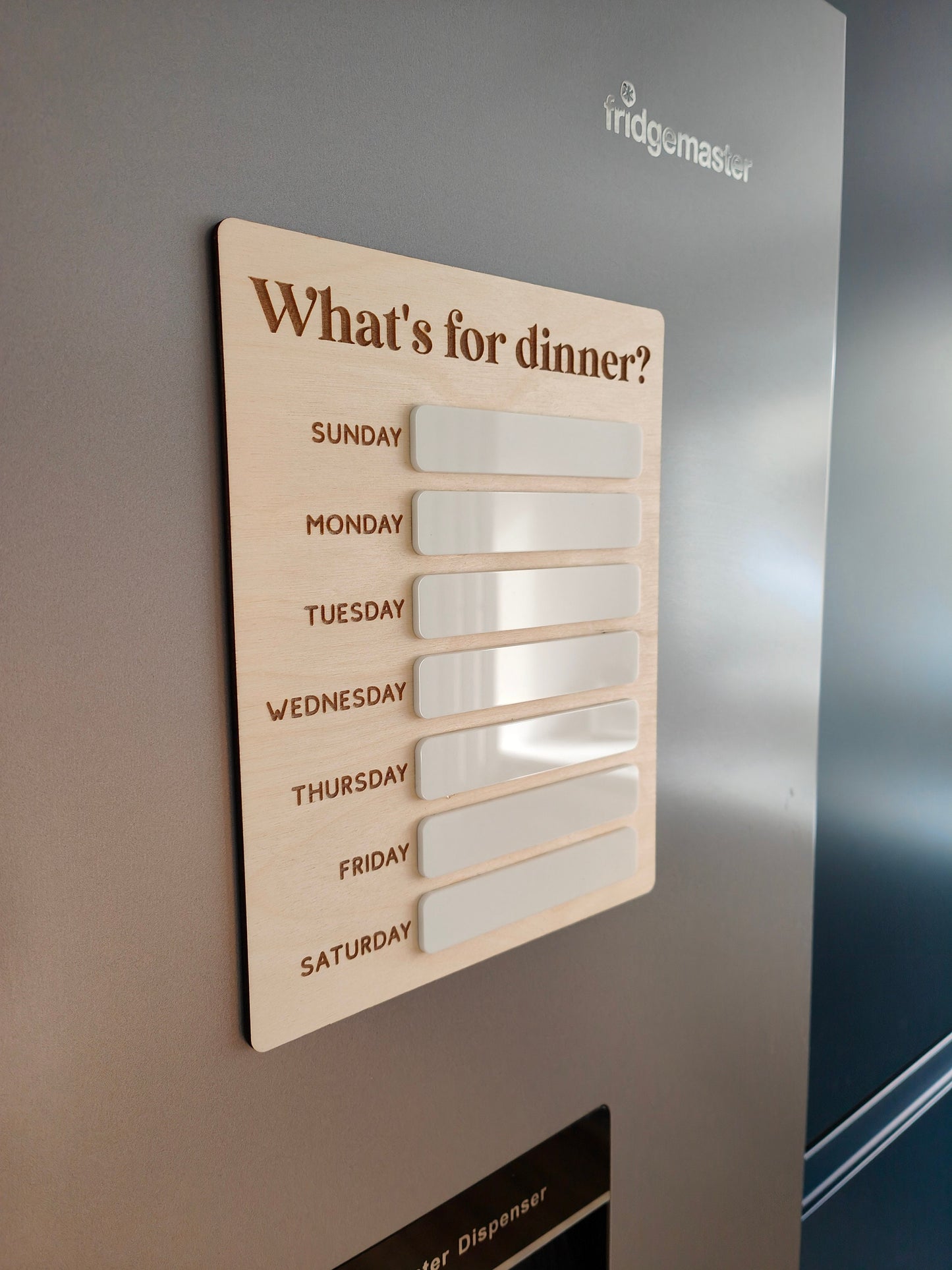 Weekly meal planner