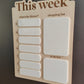 Weekly meal planner