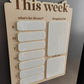 Weekly meal planner